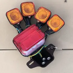 Motorcycle Tail Lamp for Jialing Honda Dayang Dayun Wuyang CG125 CG150 CG250 DY125 Rear Brake Stop Light/Winker Lamp Flashers