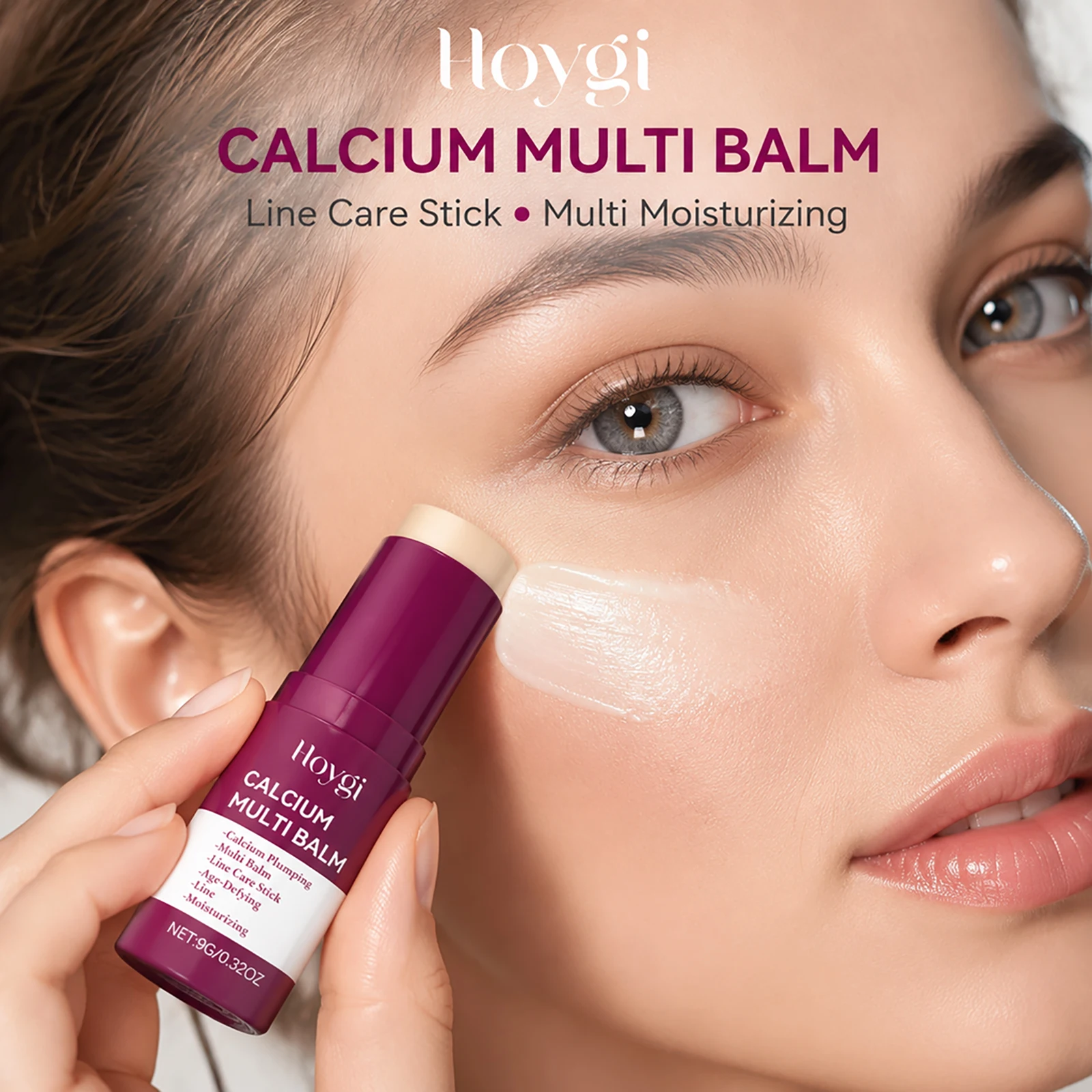 Calcium Volume Multi Balm Korean Skincare Stick Face&Eye Cream Collagen Deep Moisturizing Anti-Wrinkle Firming Face Skin Daily
