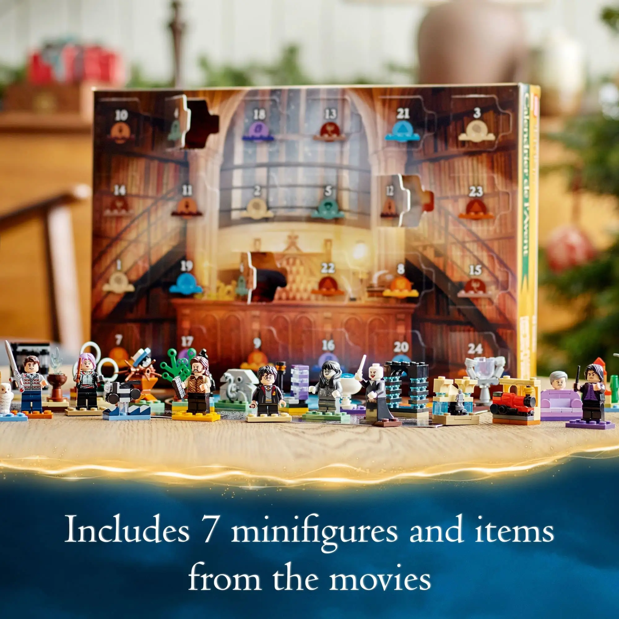 LEGO Harry Potter 2022 Advent Calendar 76404 Building Toy Set Minifigures Countdown to Christmas for Kids Ages 7+ (334 Pieces)