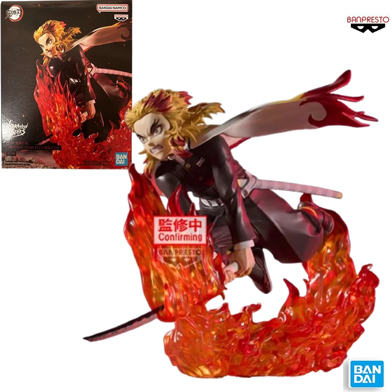 

Оригинальная фигурка BANDAI BANPRESTO VIBRATION STARS PLUS Rengoku Shinjurou, фигурки Demon Slayer из ПВХ, детские игрушки для детей