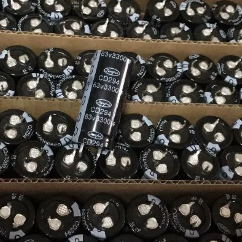 

5 шт. новый электролитический конденсатор Jianghai CD294 63V3300UF 3300UF63V