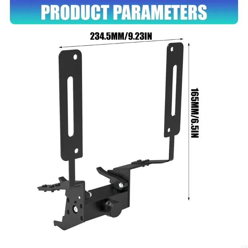 M76E Verdeckte Plattenmontagehalterung, Aluminium-Plattenhalterung für die Verwendung von Fahrzeugplatten – Detail 6