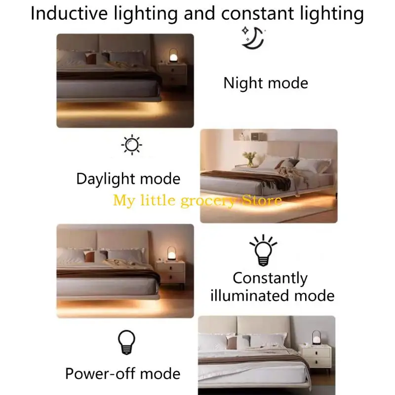 D5BD Energy Saving Motion Sensors Switches 4 Type Adjustable Delay Time for LED Light