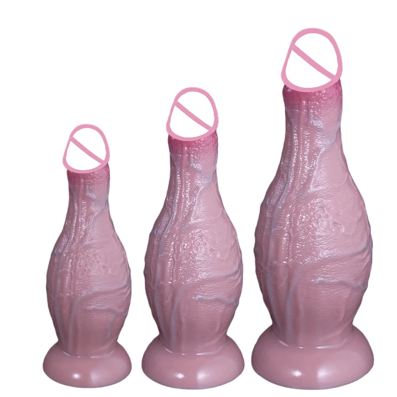 Huge Silicone Realistic Anal Dildo Fantasy Big Penis Dick Suction Cup Adults For Female Masturbation Sex Toys For Women Lesbian