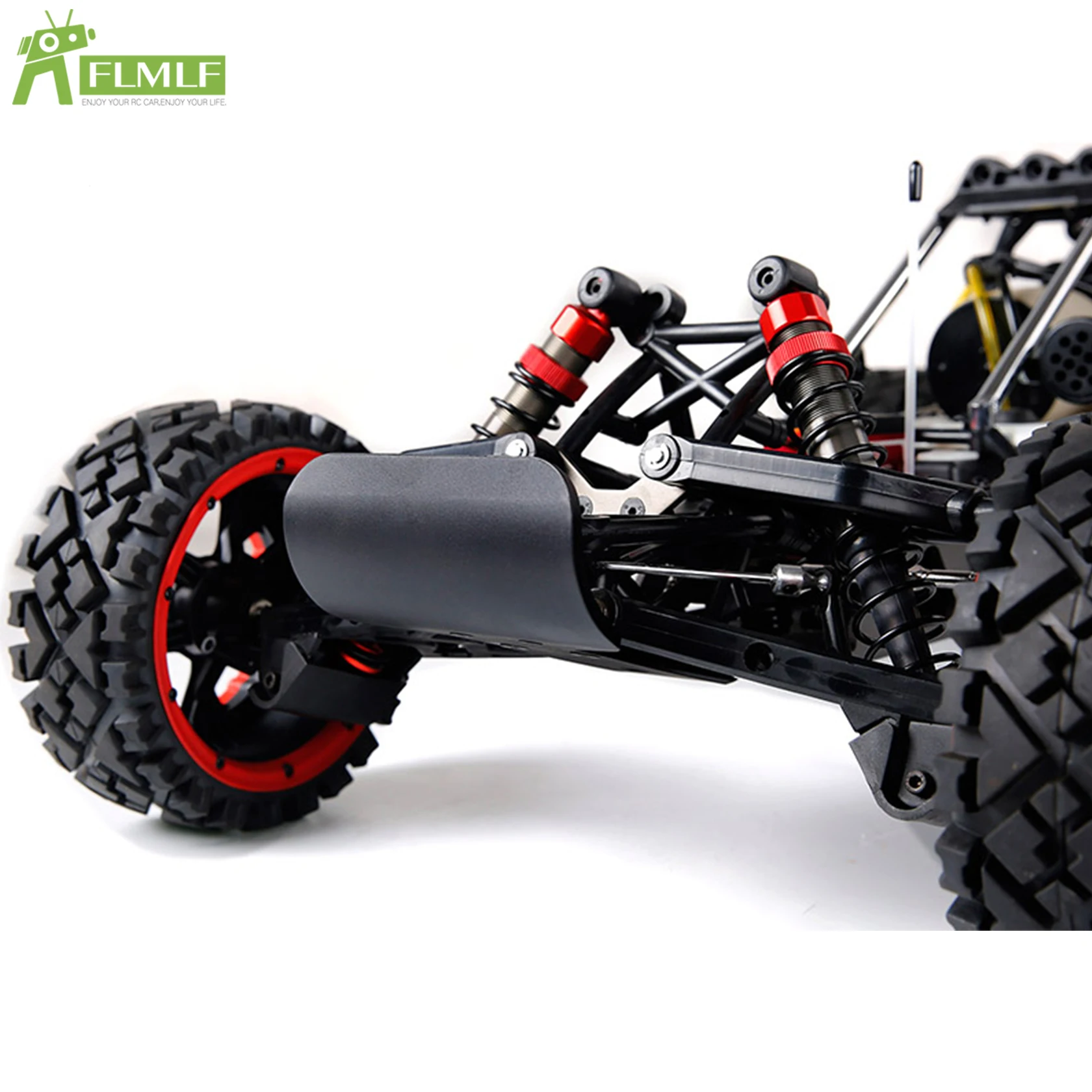 Protetor de para-choque dianteiro de plástico, adequado para 1/5 hpi rofun baha rovan km baja 5b 5t 5sc rc carro brinquedos peças de jogos