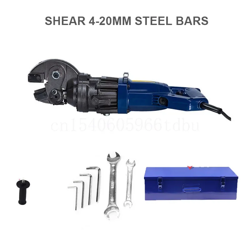 220V/110V Electric Hydraulic Shear Portable Rebar Cutting Machine Can Cut Various Cast Steel Rebar Scissor Tools
