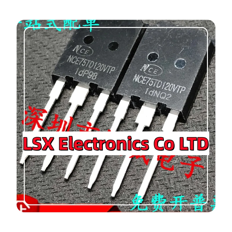 

10PCS-50PCS NCE75TD120VTP TO-247P 75A1200V IGBT TO-247 Original In Stock Fast shipping