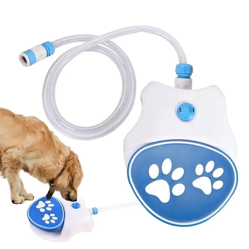 

Dog Water Fountain Paw Press Outdoor Dog Sprinkler Toy Dog Water Fountain Toy Dog Water Toy Drinking Sprinkler Easy Activated