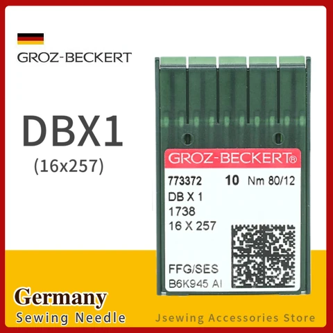 Иглы для швейных машин Groz-Beckert DBX1, 50 шт. — фото модели