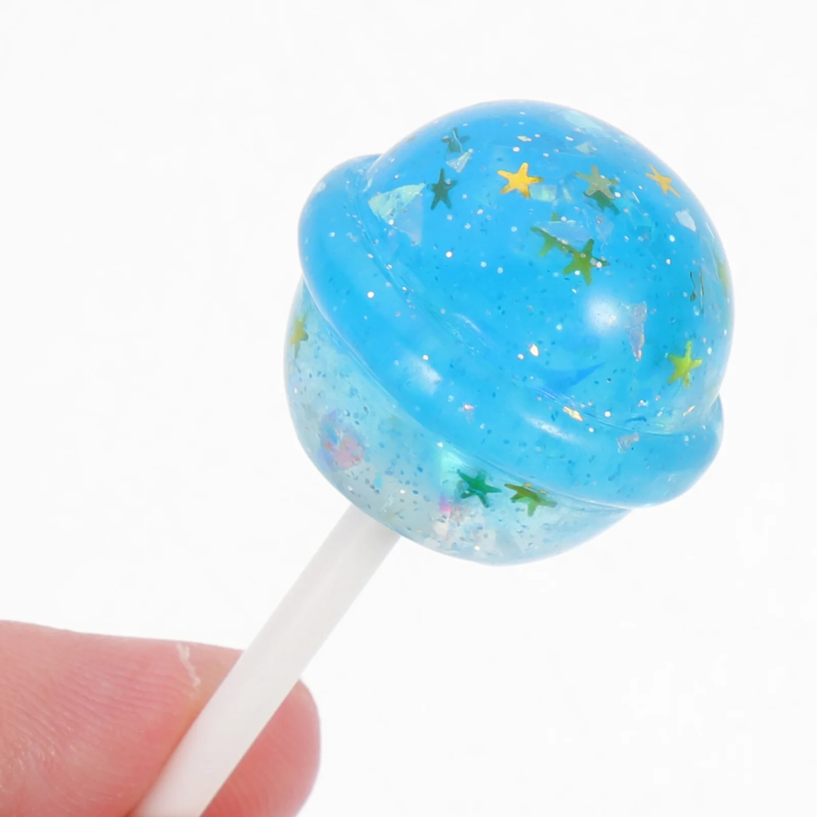 10 Pcs Fake Lollipop Party Candy Decoration Charms Lollipops Artificial Ornaments Photography Prop Resin Gitter Child Toy