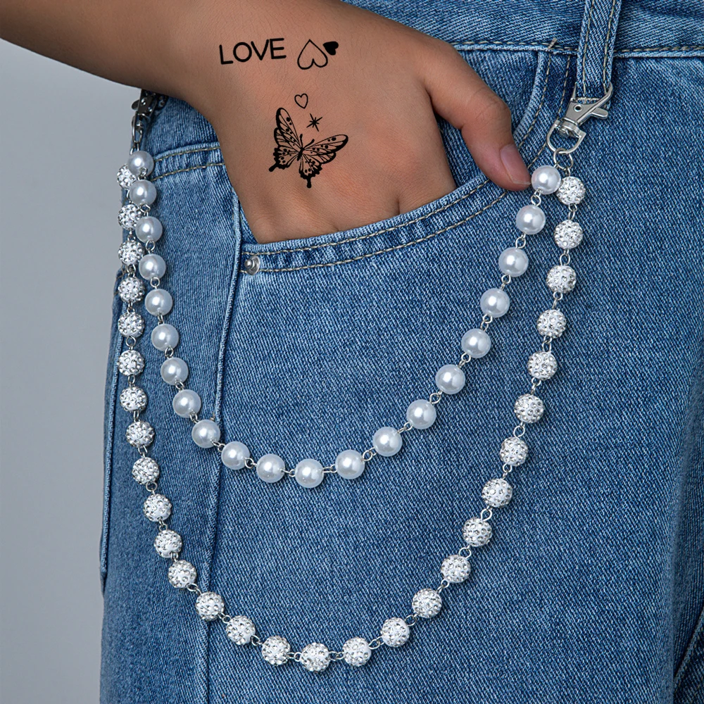 30 قطعة وشم يدوي صغير للنساء والرجال مقاوم للماء ملصقات وشم مؤقت على شكل فراشة وزهرة نجوم ثعبان وشم مزيف فن الجسم