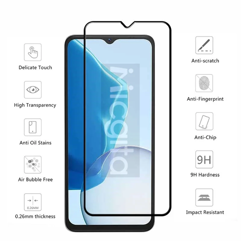 For Doogee N55 Plus N55 pro N55 Screen protector Front Tempered glass film 9H Anti-Scratch 4/3/2/1PCS