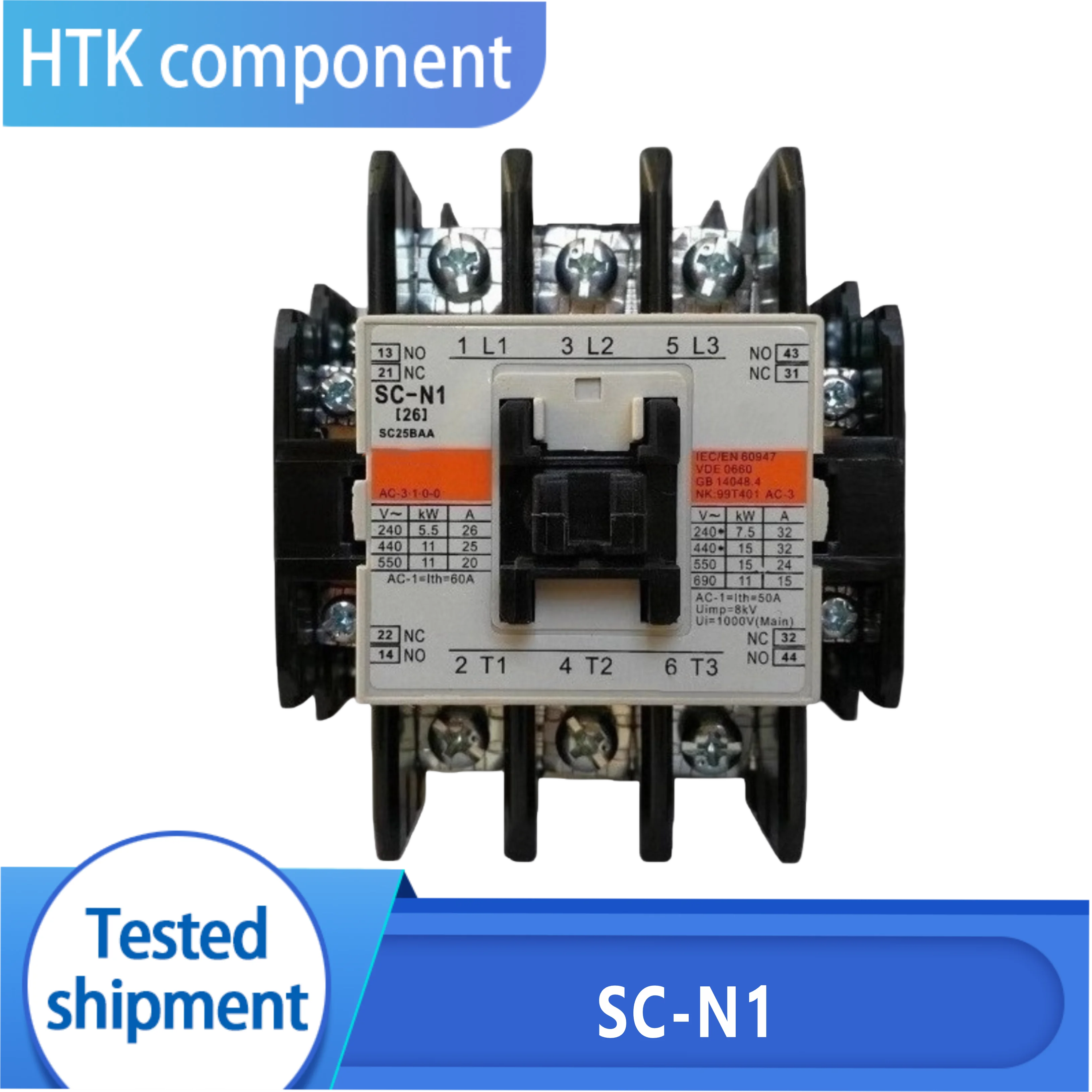 New Original SC-N1 AC110V 220V 380V AC Contactor