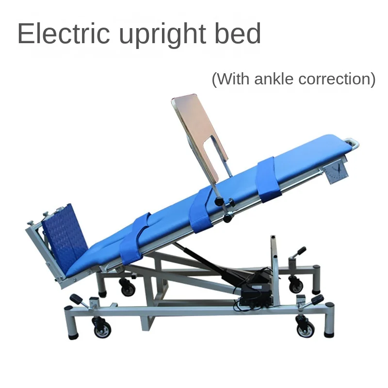 Electric Training Table Electric Standing Bed Standing Bed Electric up-down Bed Standing Trainer for Disabled