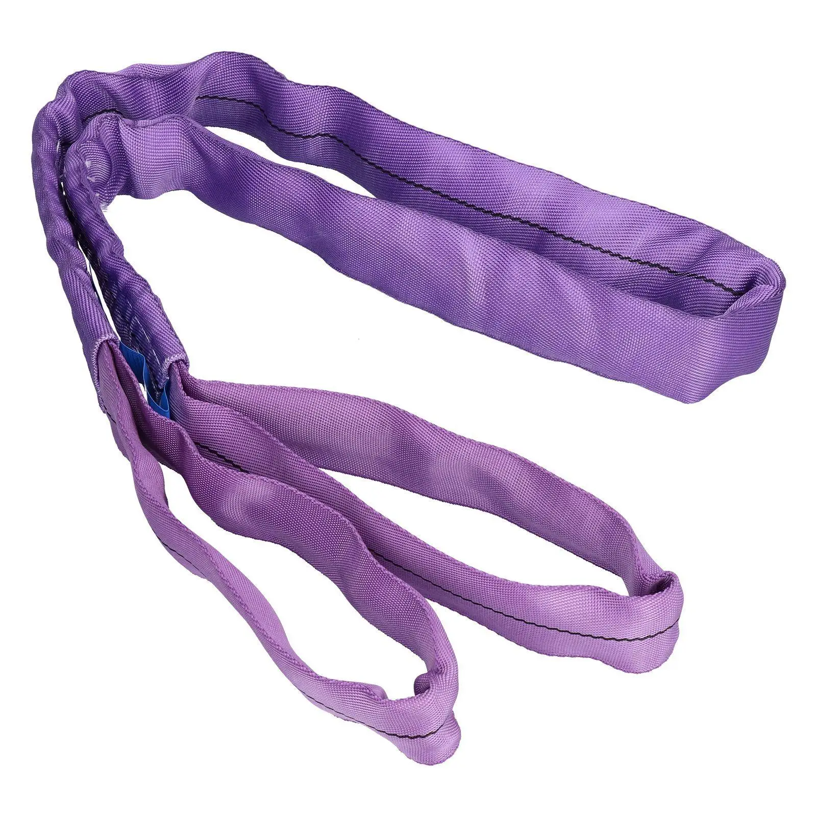 

Heavy Duty Purple Lifting Sling Strap for Safe for transportation 2Ton Load Capacity Webbing Hoisting Equipment