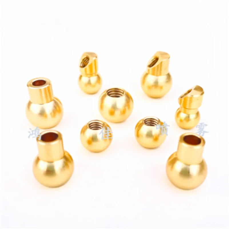 CNC Lathe Inclined Rail Turret Accessories Nozzle Tool Holder Brass Water Spray Ball M5 M6 DIAMETER 10MM-16MM