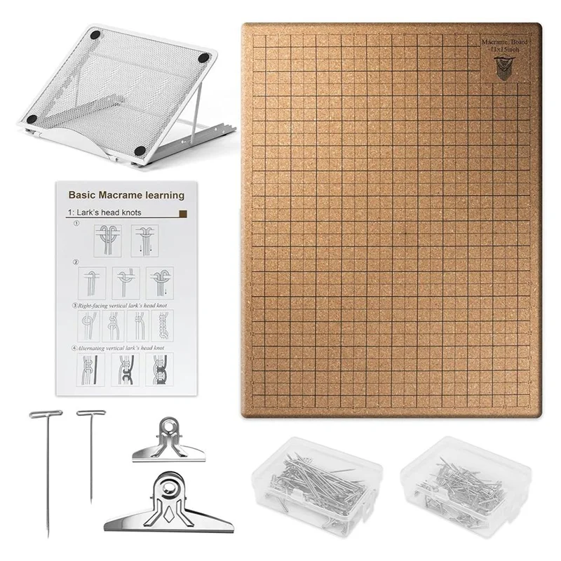

Набор пластин и булавок с кисточками премиум-класса 12X16 дюймов, двусторонняя сетка, кружевная пластина ручной работы, кружевной инструмент для изготовления браслетов