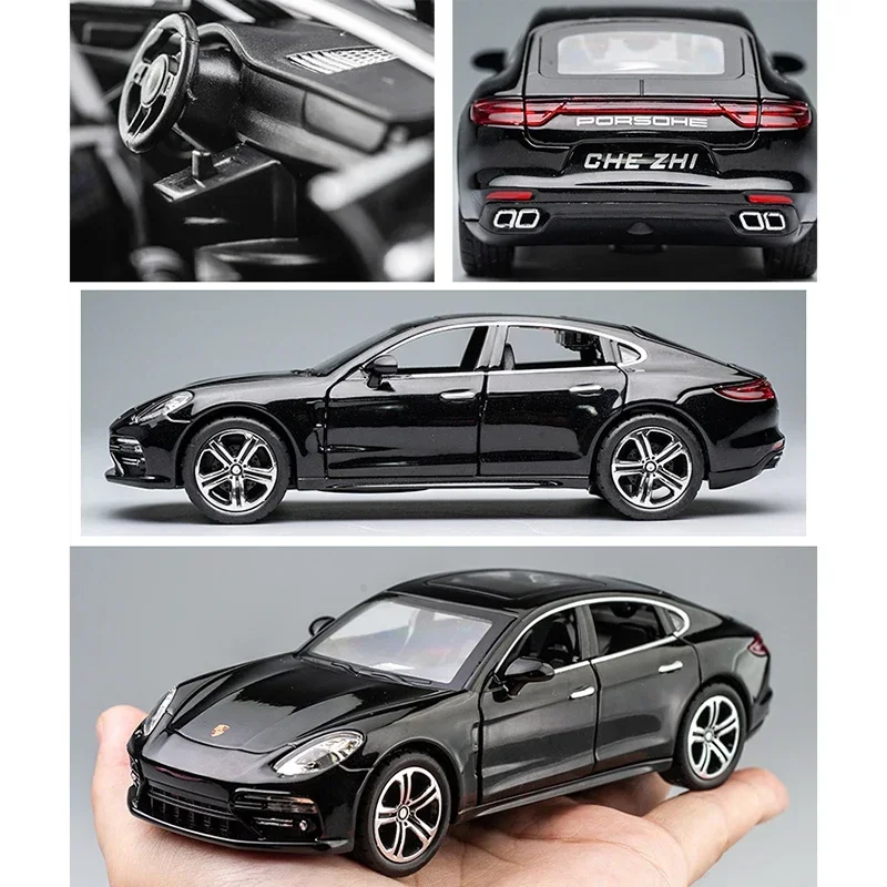 1:32 Porsche Panamera Handmade Metal Simulation Car Model For Model Car Simulation Vehicle Children\'s Boy Toy Car