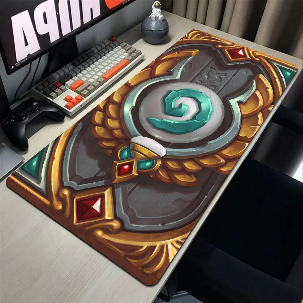 HD H Hearthstone Heroes of Warcraft Mousepad With Pad gaming accessories Prime Gaming XXL Keyboard Pad Stitch Padding Mat