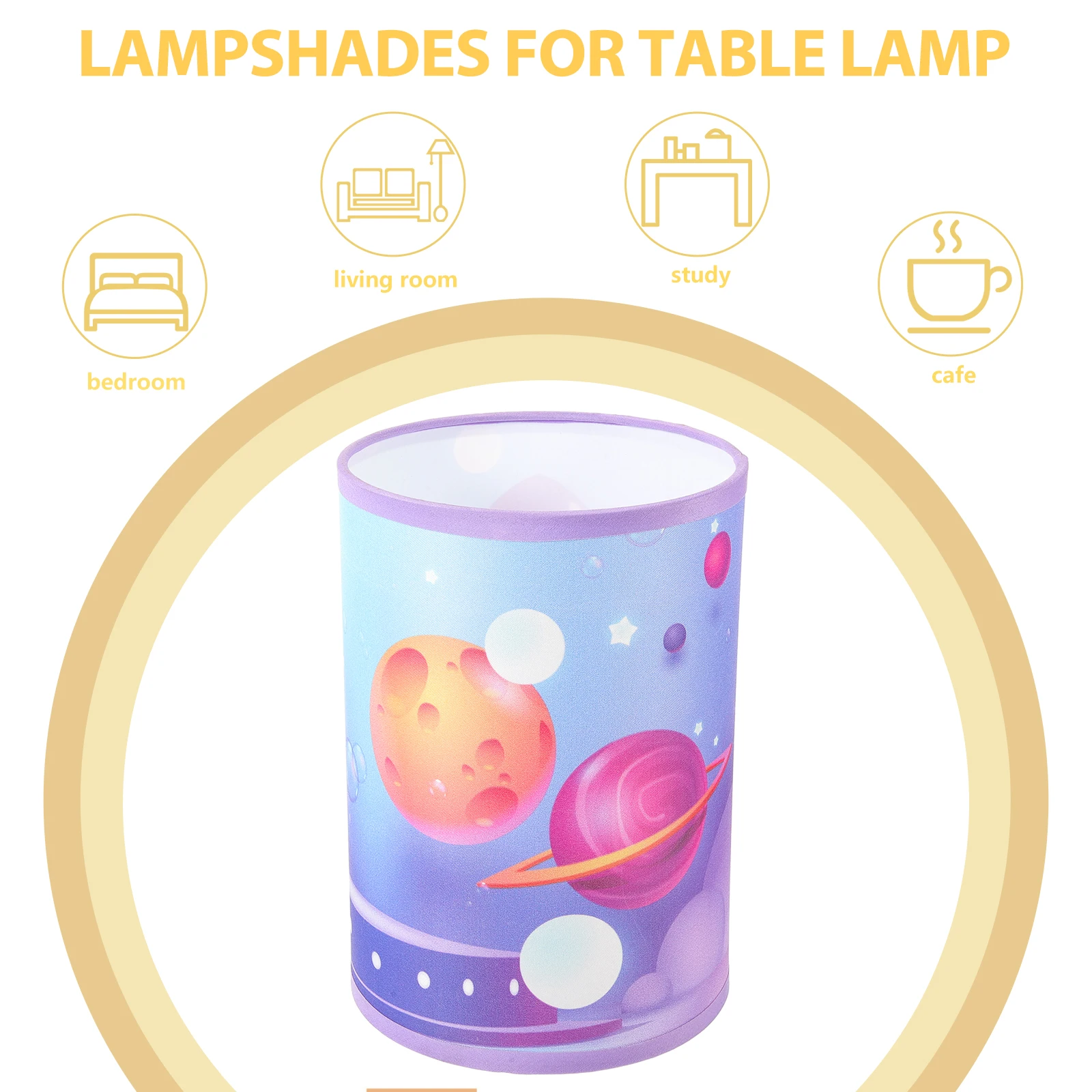 

Space Cartoon Lampshade 140 Space Kids Bedroom Light Shade for Table Lamps Floor Lights Cartoon Cover Kids Room Decor