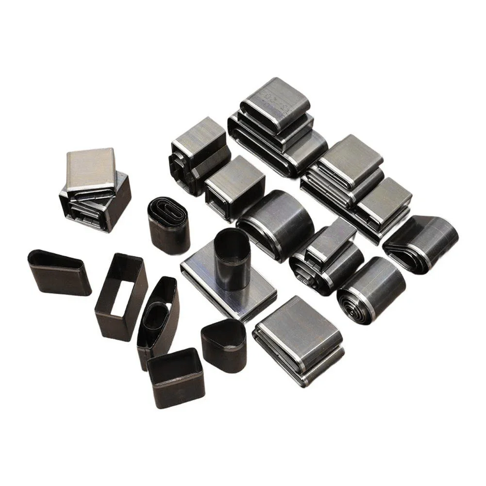 Leather Punch Set with 55 High Speed Steel Pieces for Hole Cutting in Leather Cardboard Plastic Film for Craft Projects