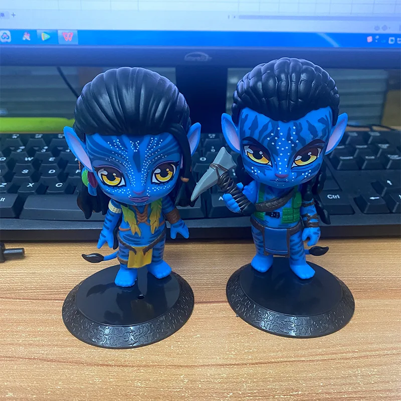 การ์ตูน Disney Kawaii Avatar Action Figures ของเล่น PVC GK สะสมแฟชั่นรถตกแต่งสําหรับเด็ก Charm ของขวัญน้ําเล่น