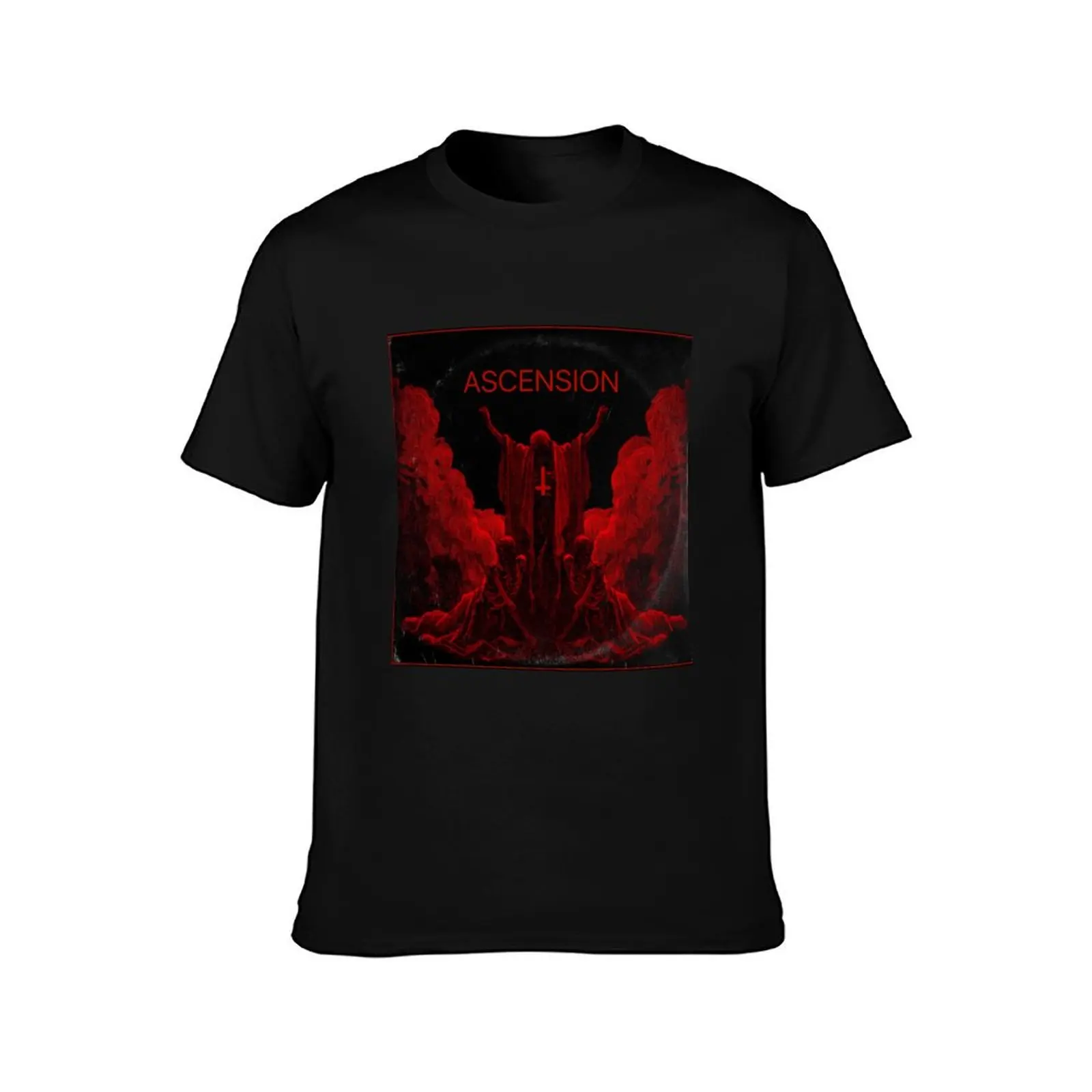 ASCENSION (vinyl burn edition) T-Shirt Basic Plain Short Sleeve Crew Neck Tee T-Shirt