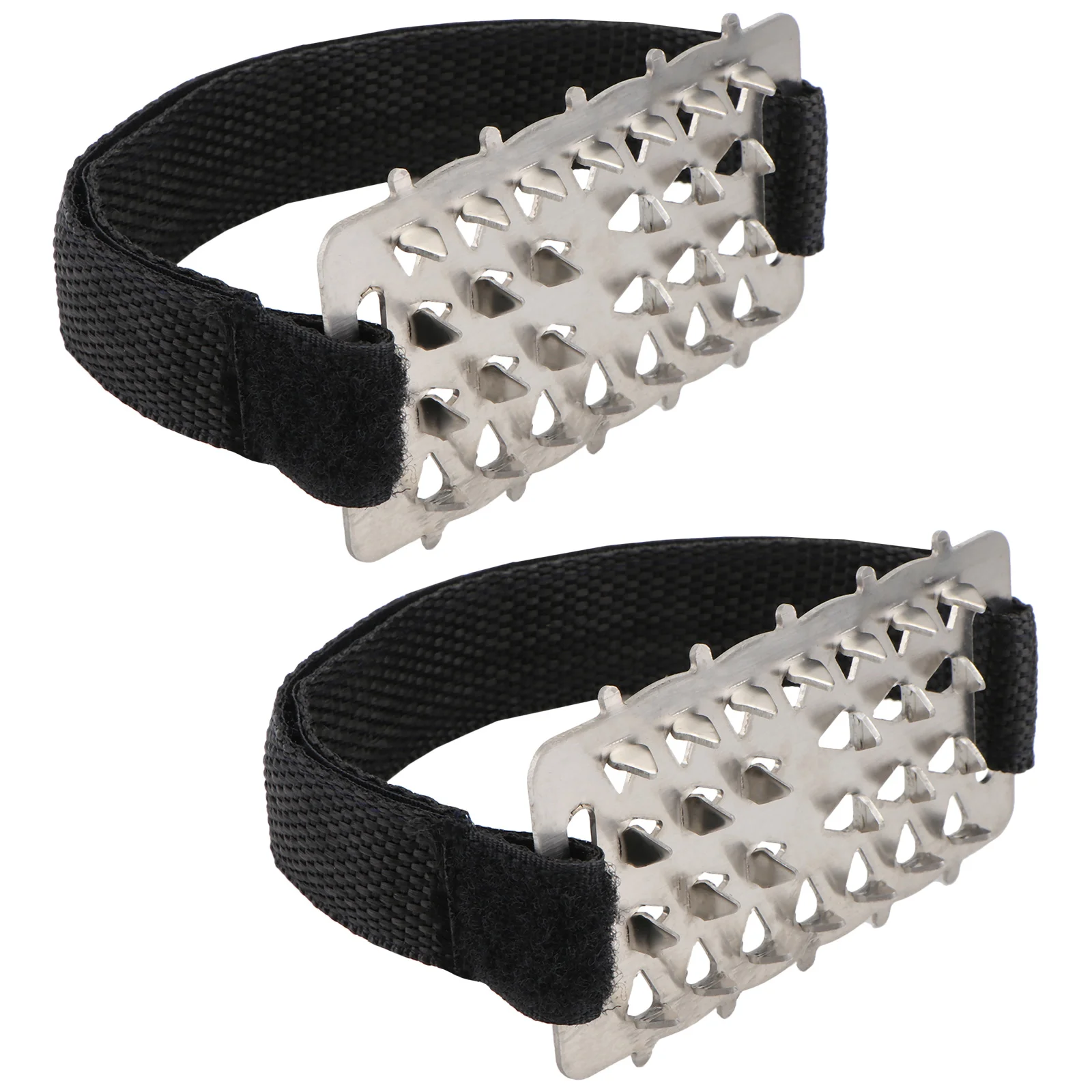 

Splint Stainless Steel Crampons Travel Climbing Shoes Ice Cleats High Quality Nylon Webbing Grips for