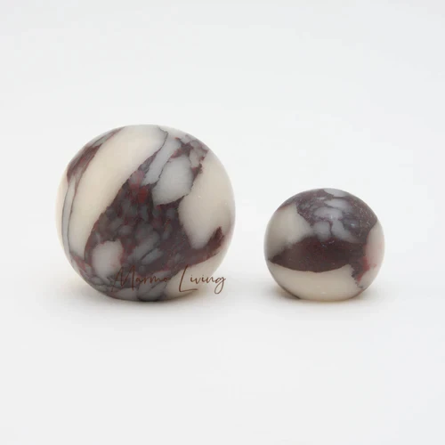 Italian Luxury Marble Drawer Knob Stone Door Handle for Wardrobe Cabinet Villa Decoration