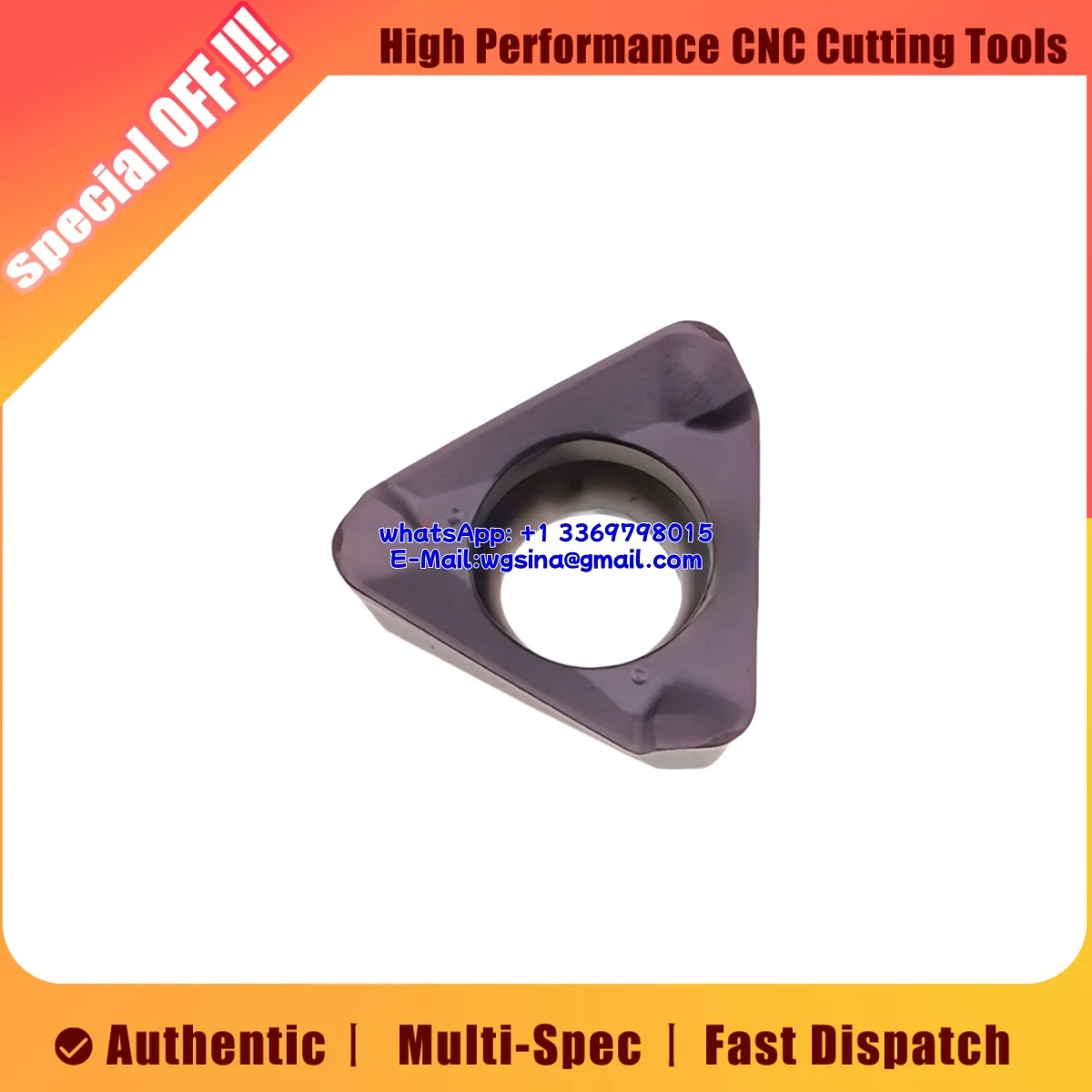 

Original TOMT TOMT06 TOMT10 TOMT0603 04 TOMT1004 04 -DER-MJ AH120 Turning Inserts