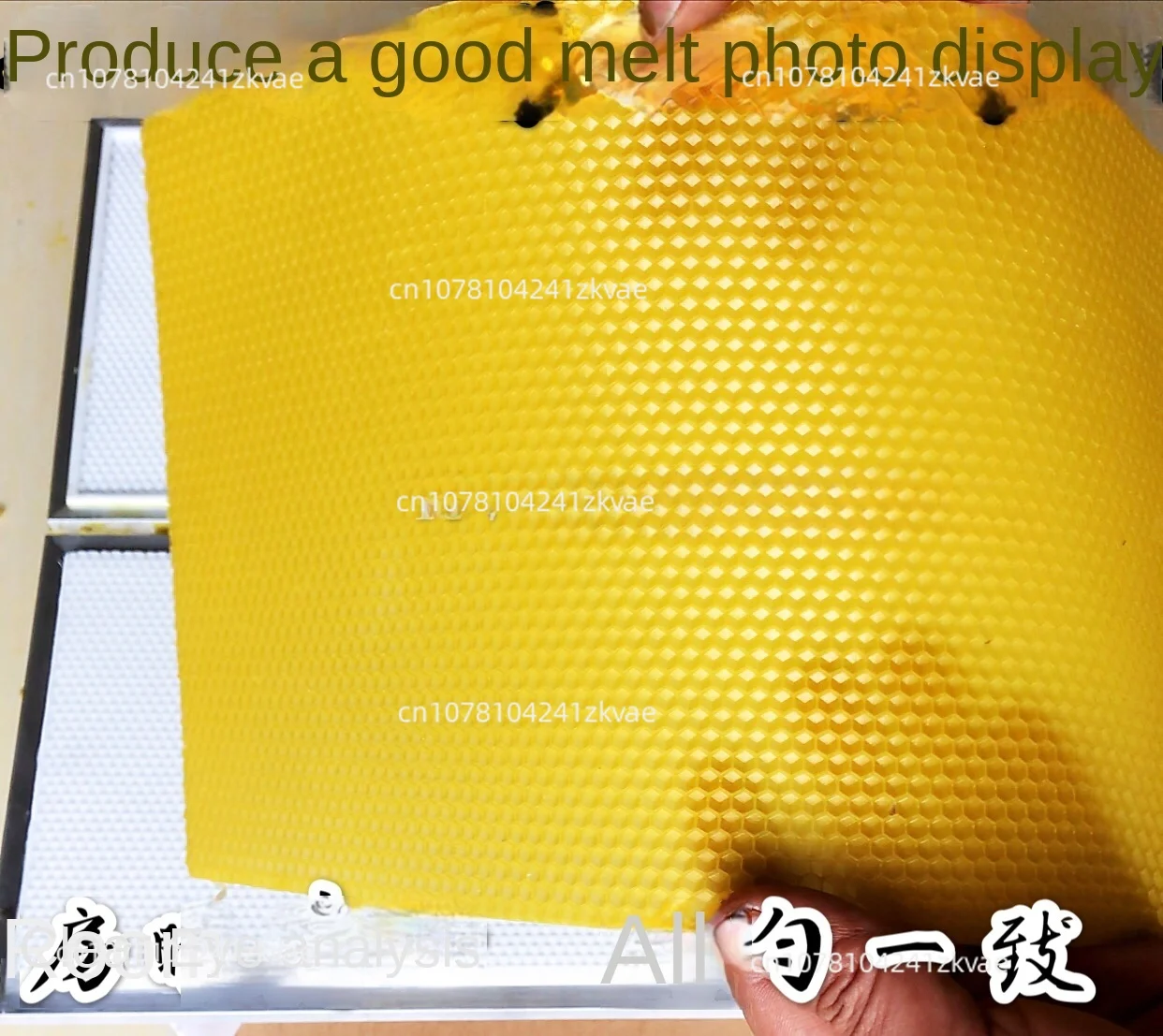 Beekeeping Beeswax Foundation Sheet Making machine Beehive base machine New Notebook BeesWax Press Machine For Beekeeper