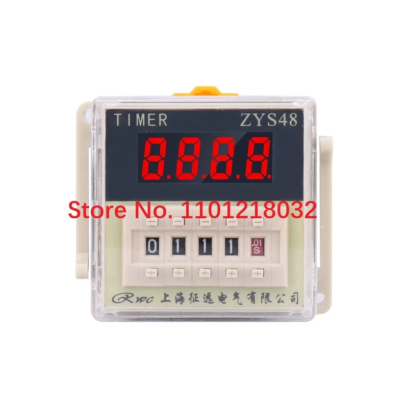 ZYS48-T DH48S-S 1Z 2Z Timer Cycle Control Digital Display Time Relay DH48S-S