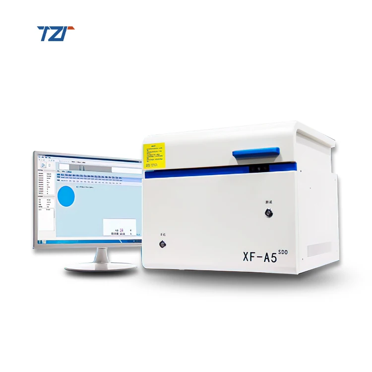 TZTA5-SDD Precious Metal Gold Testing Machines Analyzer X Ray Spectrometer Machine Tester Xrf Metal Heavy Element Spectrum