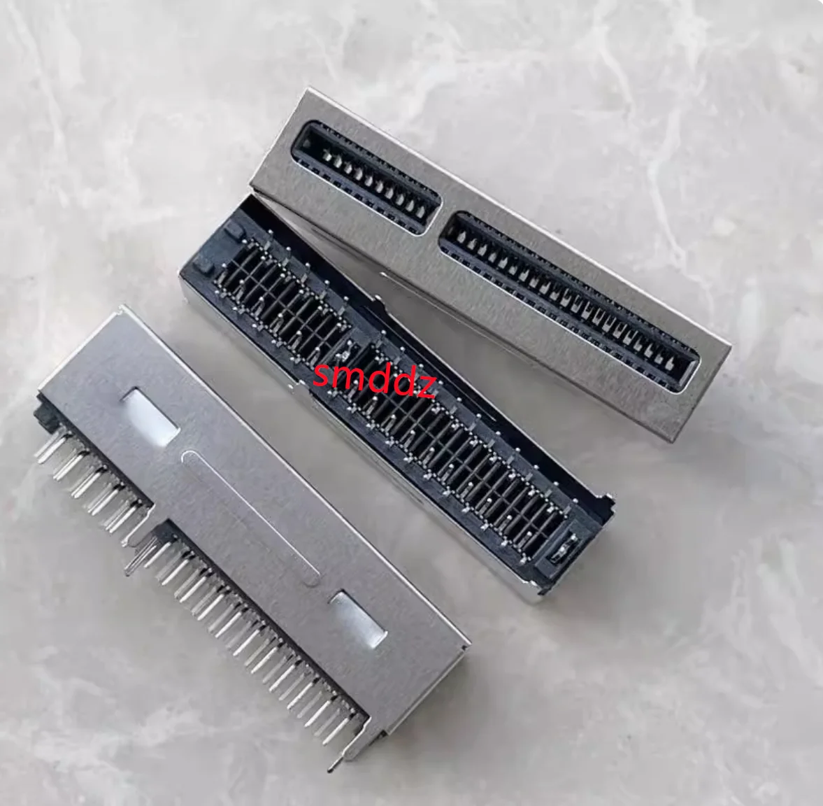 20pcs/PCIE graphics card slot 64P connector graphics card slot 4X socket direct insertion connector harpoon style shielded shell