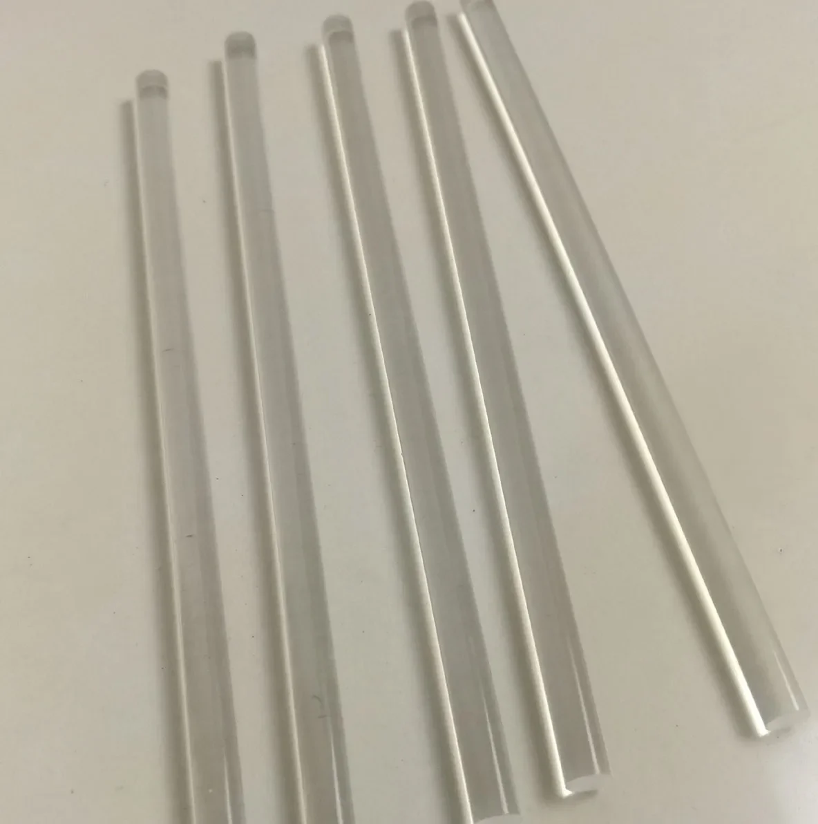 2mm to 100mm High Purity Silica Quartz Rod  For Smelting,Casting ,Scientific research