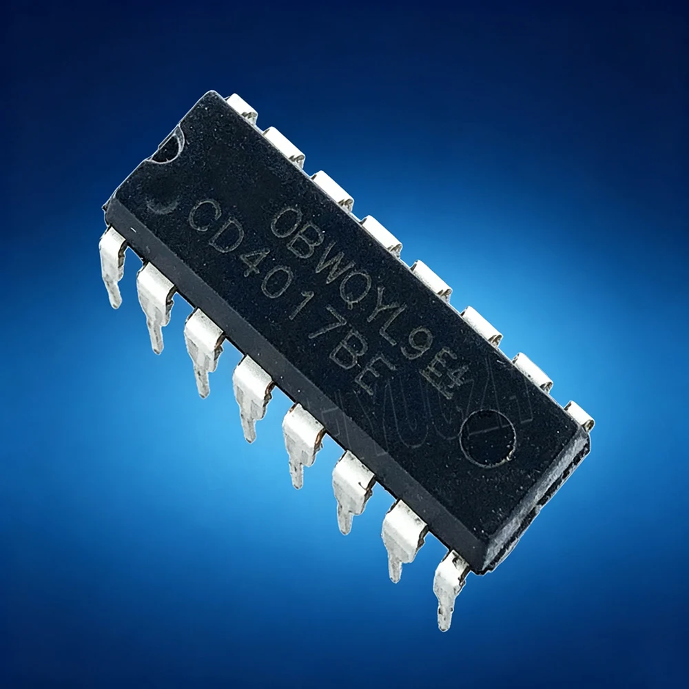 4017BE DIP16 CD4017BE CD4017 CD4017B DIP-16 in stock 10PCS/lot