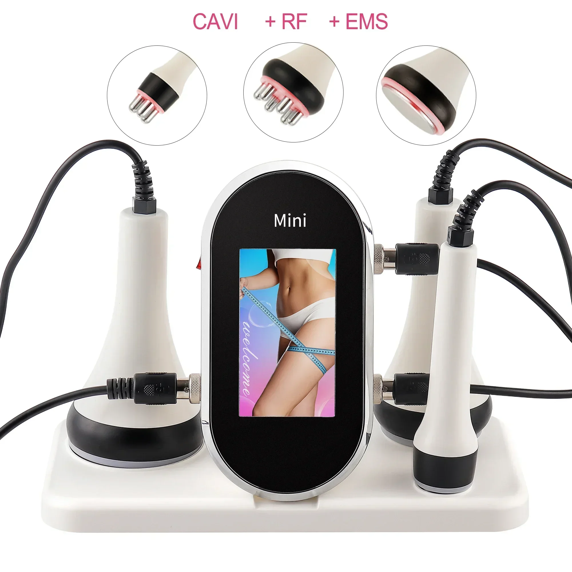 40K Ultrasonic Cavitation Machine  radiofrecuencia corporal Facial Lifting Body Slimming Beauty skin Massage Weight Loss Machine