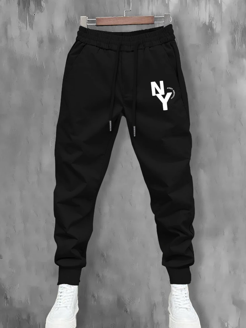 

2025 Autumn and Winter Mens Fit Lightweight Joggers Casual Stretch High-end Luxury Is for Both Men and Women Gym