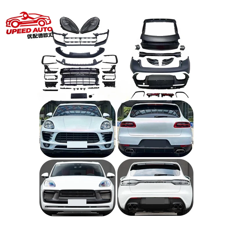 

Suitable for Macan 2014-2017 95b 95b.1 95b.2 Upgrade 95b.3 2024 Old to New Body Kit Non-destructive Installation Plug-and-play