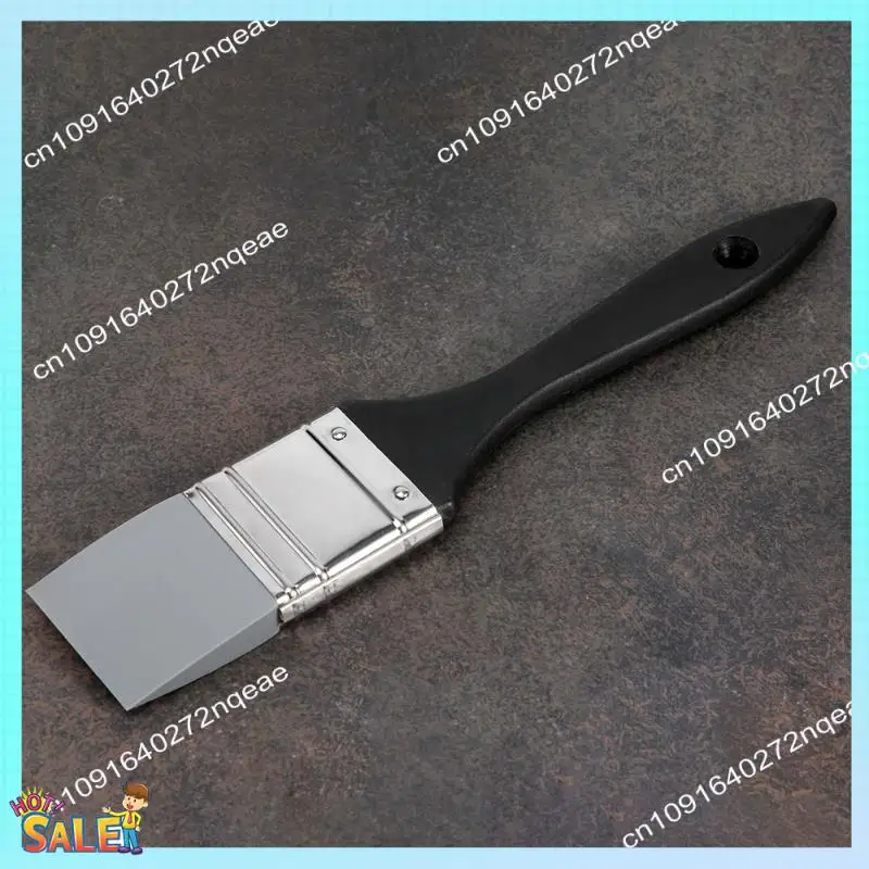 N08R فرشاة تشكيل الألوان من السيليكون، فرشاة طلاء سيليكون مسطحة ثابتة، أداة رسم مرنة من الأكريليك والماء