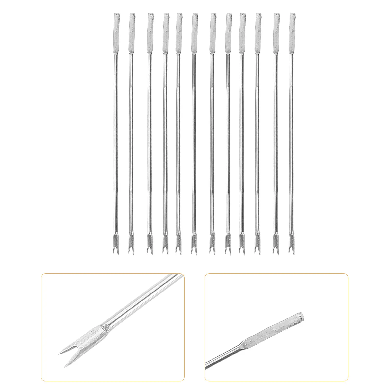 Professional Stainless Steel Seafood Forks Shellfish Tools Premium Rust Proof Nut Picks Lobster Crab Forks Walnut Seafood Tool