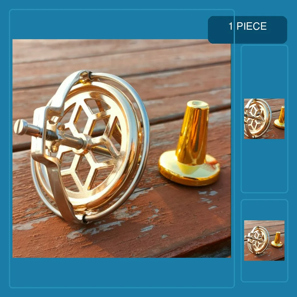 Physical science black technology precision gyroscope angular momentum anti-gravity balance gyroscope metal machinery technology