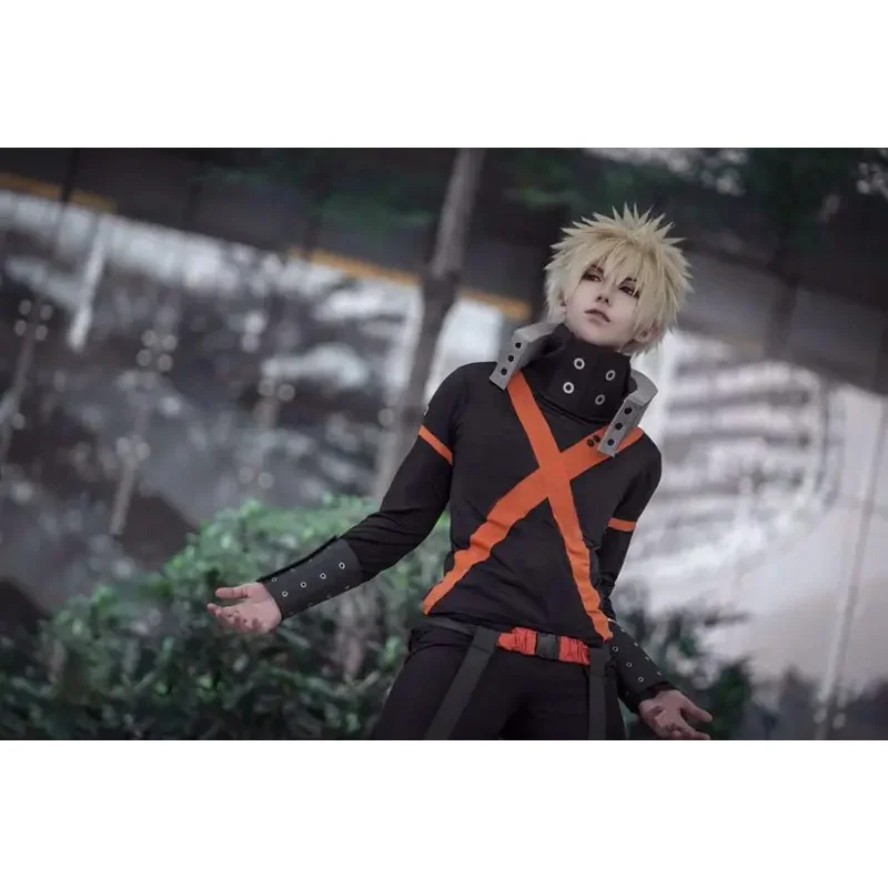 

Костюм 2025 22, наряд Кацуки Бакуго, полный костюм на Хэллоуин, карнавальные костюмы для косплея