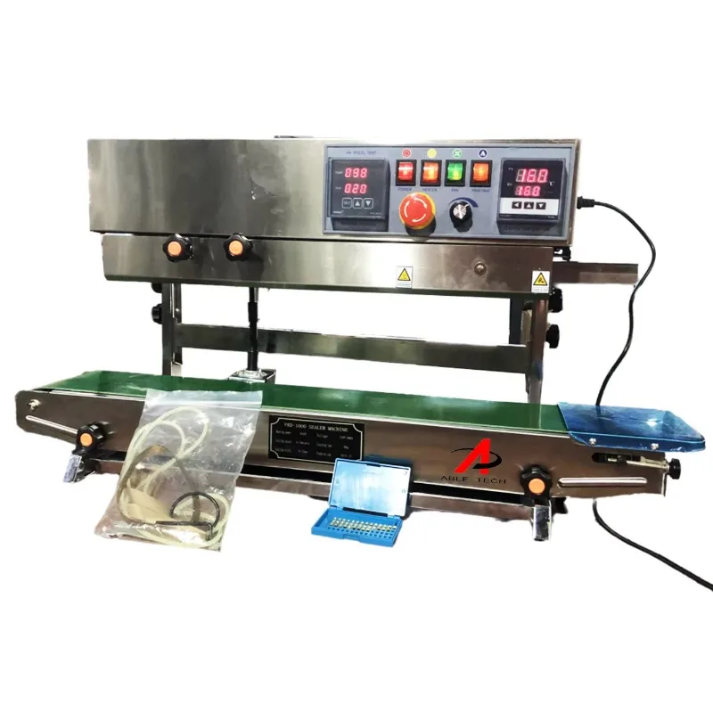 Hot Ink Roll Coder Continuous Heat Band Sealing Machine