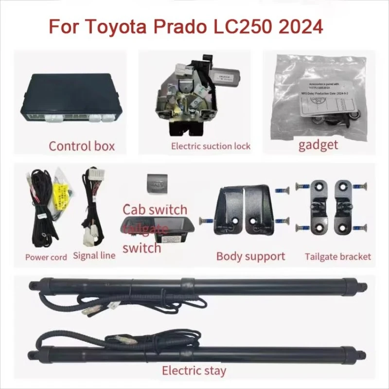 

Newly Arrived High Quality Direct Fit OEM Smart Trunk for Toyota Land Cruiser Prado LC250 2024 Electric Tailgate Power Tailgate