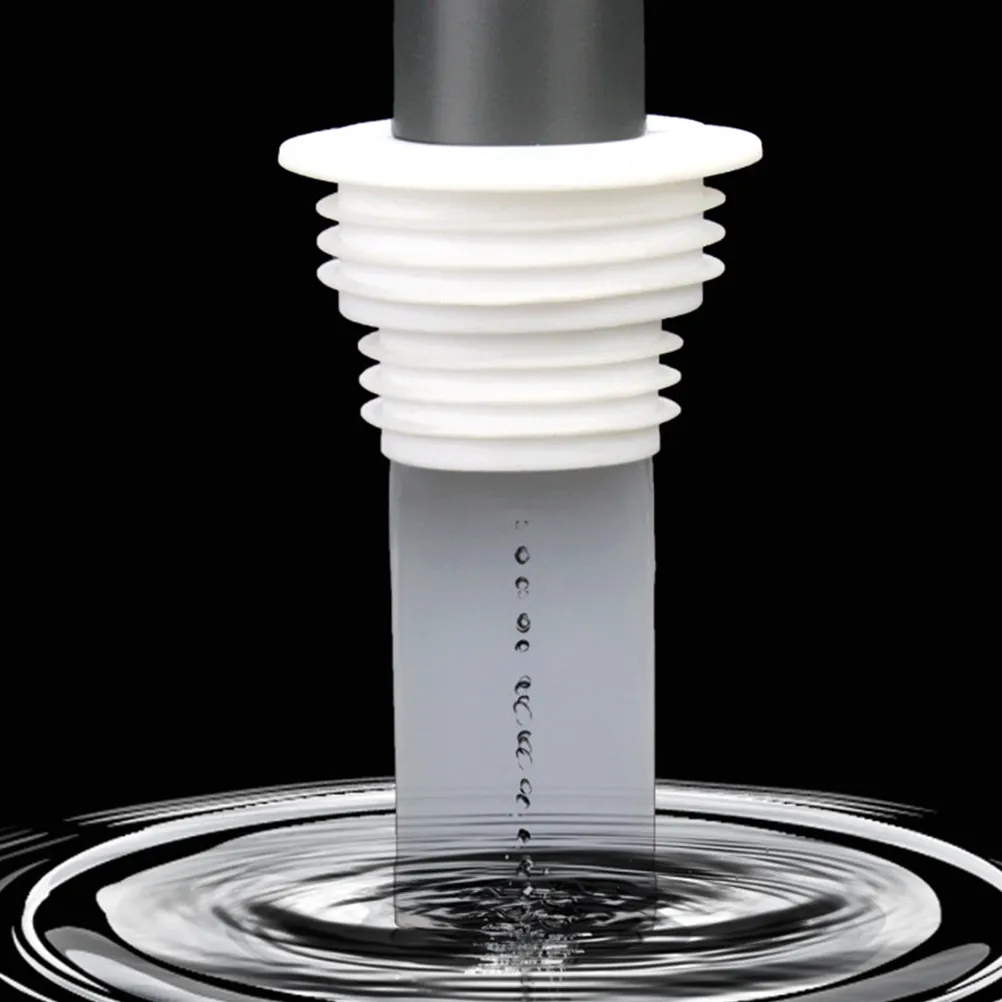 

1Set Sewer Deodorant Cover Floor Drain Device White Silicone ABS Anti-Odor Anti-Insect Washing Machine Sink Drainage Inner Core