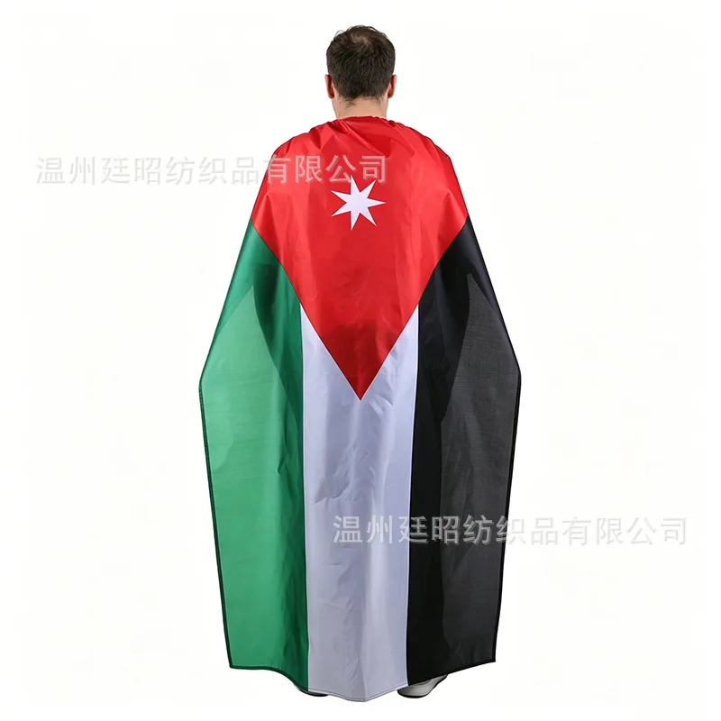 （TIKI FLAG）90x150cm Jordan shawl flag Polyester Jordan Shoulder FLAG Super Poly football 3x5 Feet Jordan Flags