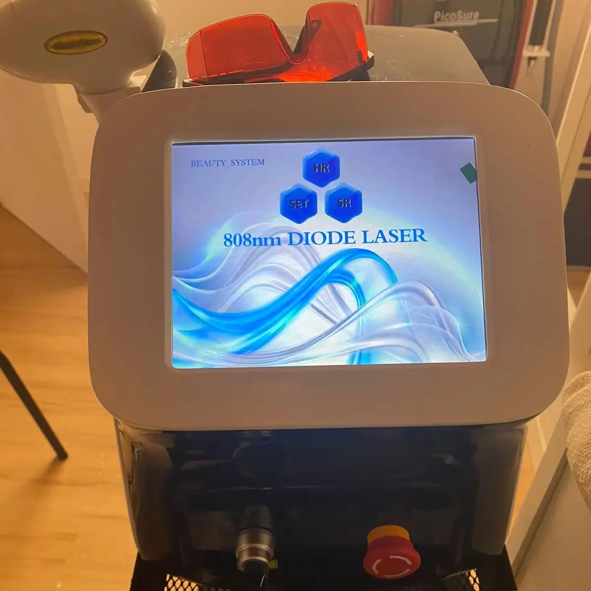 808nm Diode Laser Hair Removal All Wave Band Equipment Permanent Painless Non invasive Permanent Cooling Head Painless
