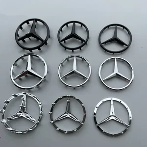 ABS -Auto -Lenkrad -Emblem mit Stiften, Zubehör für Mercedes Benz W166, W212, W213, W246, W176, W177, W205, C180, C63, W167, 52 mm, 58 mm 12 Hauptverkäufe Volante Walking W205 - №8