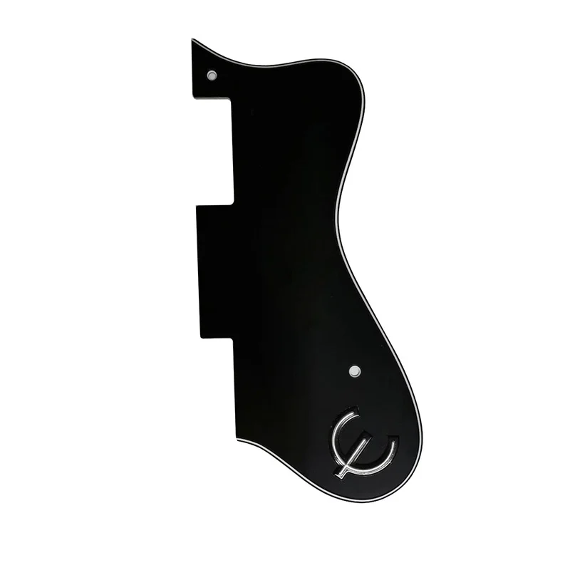 Feiman Custom Guitar Parts High Quality For Epi Guitar Pickguard Logo E Self Adhesion Aluminum